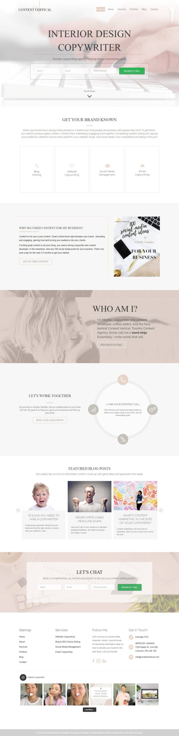 Home 30 Freelance Writer Web Design in Concord