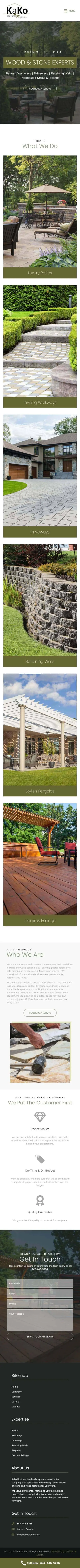 Mobile version, home page