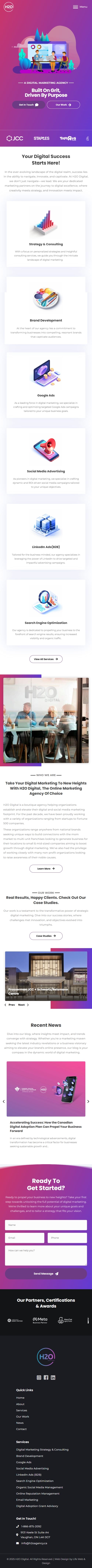 Mobile version, home page