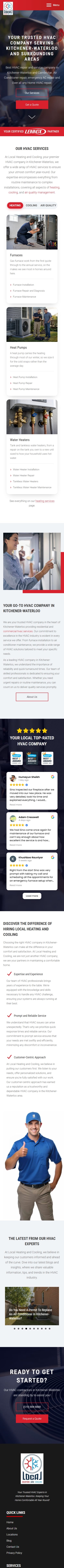 Mobile version, home page