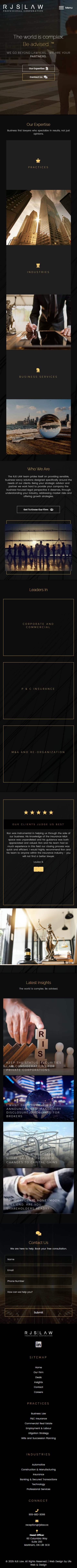 Mobile version, home page