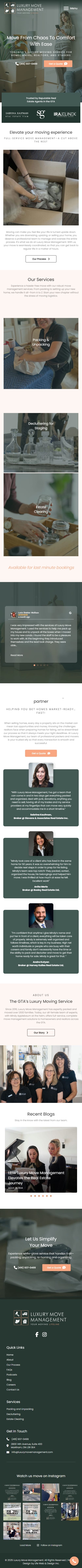 Mobile version, home page
