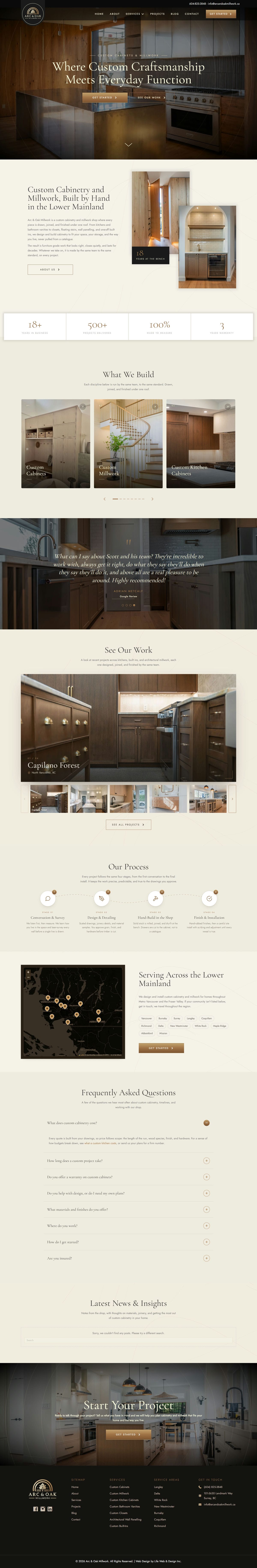 Home 22 Carpenter Web Design in Surrey