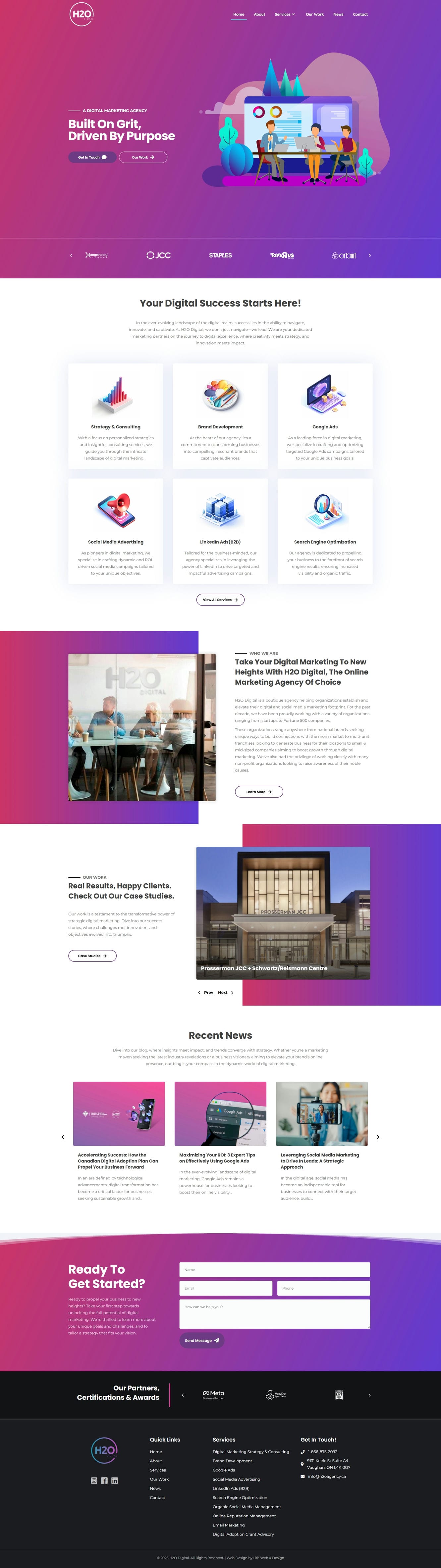 Home 30 Digital Marketing Agency Web Design in Toronto
